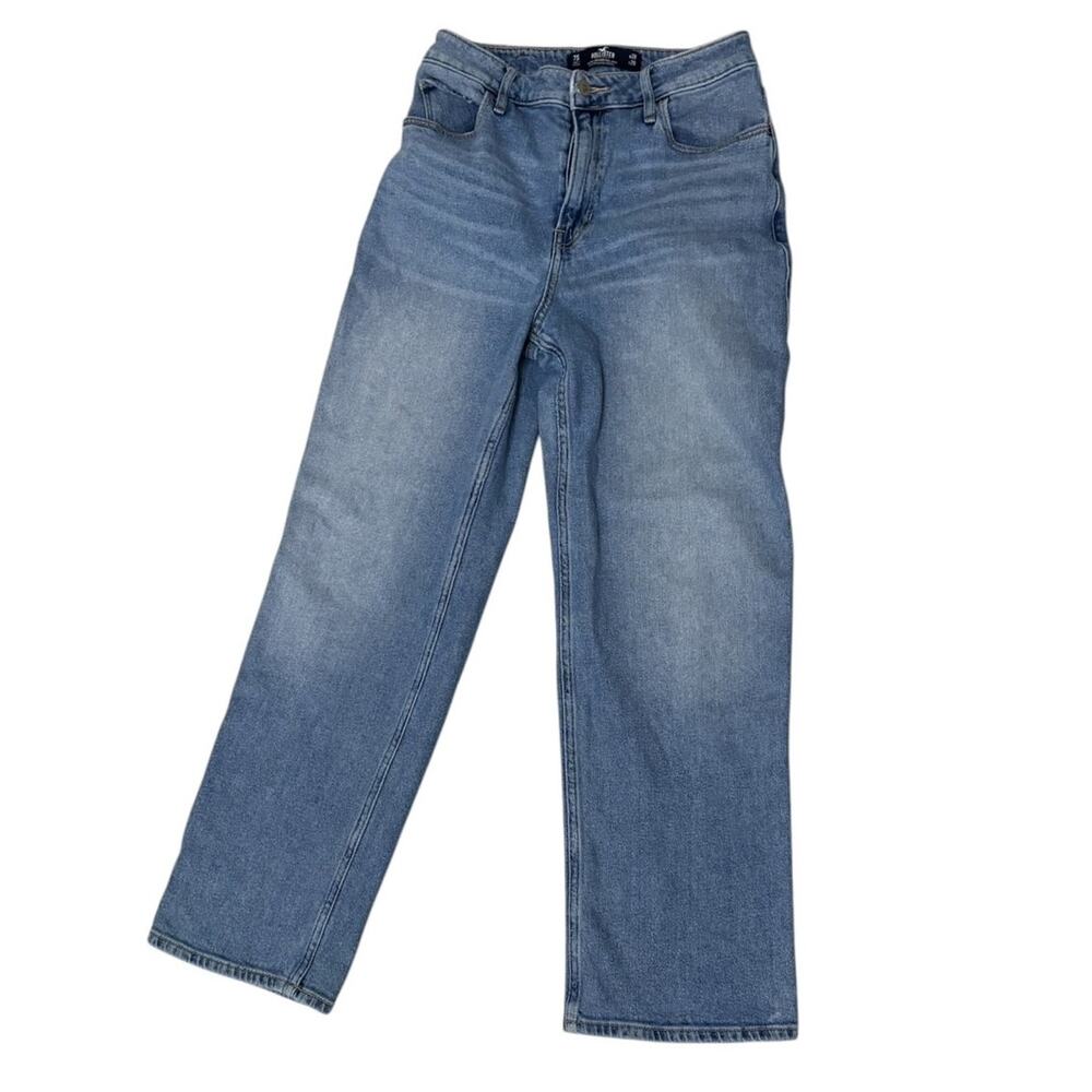 Hollister Women's Ultra High-Rise Dad Jean Vintage Stretch Size 28